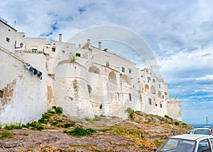 Panorama of the medieval town of Ostuni