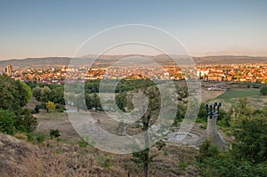 Panorama - Memorial Park Hisar in Leskovac