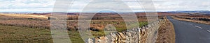 A panorama of Menwith Hill, Yorkshire, England