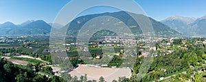 panorama of Merano -Sud Tyrol - Italy