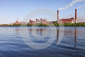 Panorama of metallurgical works