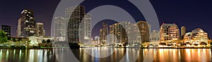 Panorama of Miami photo