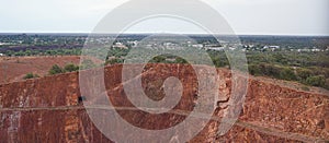 Panorama of the mining town of Cobar in outback NSW