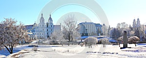 Panorama of Minsk, Belarus