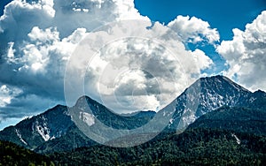 Panorama of Mittagskogel in Kaernten