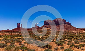 Panorama of Monument Valley Navajo Tribal Park