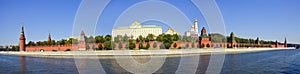 Panorama of Moscow Kremlin