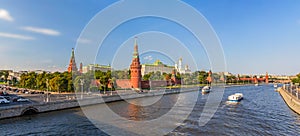 Panorama of Moscow Kremlin