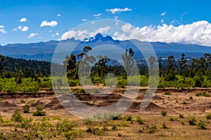 Panorama of Mount Kenya