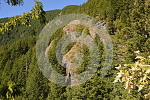 Panorama Mountain Landscape at Hurricane Ridge in Olympic National Park, Washington