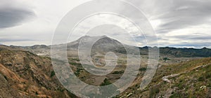 Panorama of Mt St Helens