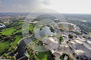 Panorama of Munich City