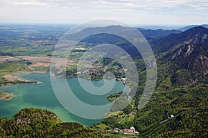 Panorama of Murnauer Moos from Herzogstand, Germany