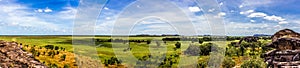 panorama from the Nadab Lookout in ubirr, kakadu national park - australia