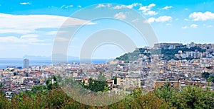 Panorama in Napoli photo