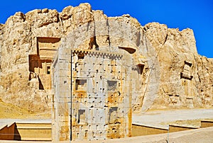 Territory of Naqsh-e Rustam Necropolis, Iran photo