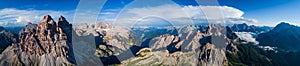 Panorama National Nature Park Tre Cime In the Dolomites Alps. Be