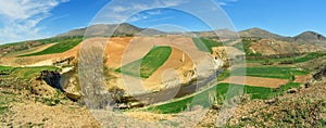 Panorama of Nature landscape in Lorestan Province. Iran