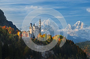 Panorama Neuschwanstein Castle