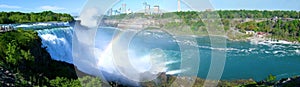 Panorama of Niagara Falls Retouched