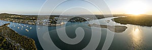 Panorama Of Noosa Waterway, Queensland