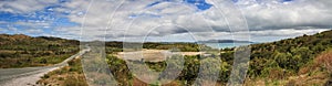 Panorama on the north of grande Terre near Poingam, New Caledonia.