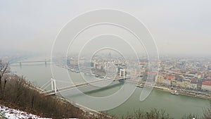 Panorama od city Budapest.