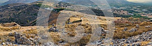 Panorama od Monastery Agion Anargiron above Argos photo