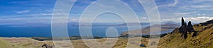 Panorama of the Old Man of Storr