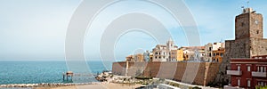 Panorama of old Termoli city