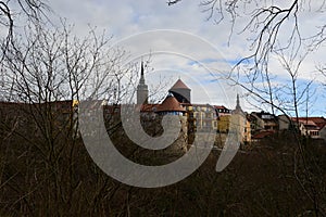Panorama of the Old Town of Bautzen, Saxony