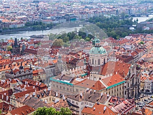 Panorama of Old Town Prague