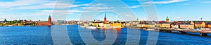 Panorama of the Old Town of Stockholm, Sweden