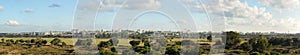 Panorama outskirts of the city in Israel