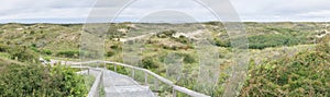 Panorama over de duinen bij Meijendel Scheveningen