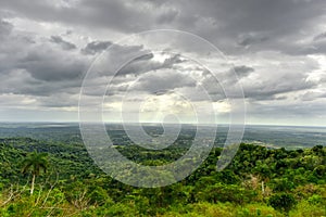 Panorama over Soroa, Cuba photo