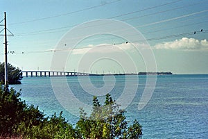 Panorama at Overseas Highway on the Florida Keys