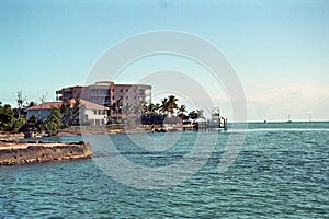 Panorama at Overseas Highway on the Florida Keys