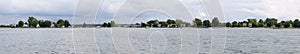 Panorama of Oxford Maryland from the Chesapeake