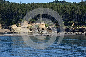 Panorama at the Pacific Coast, Oregon