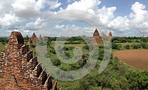 Panorama from pagodas