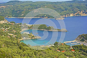 Panorama of Paleokastritsa, Corfu
