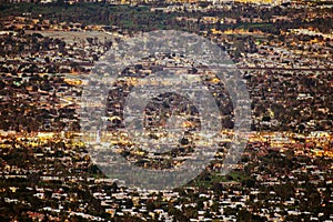 Panorama of the Palm Desert