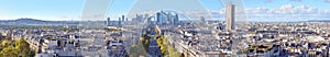 Panorama of Paris photo