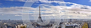 Panorama of Paris.
