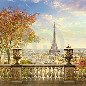 Panorama of Paris photo