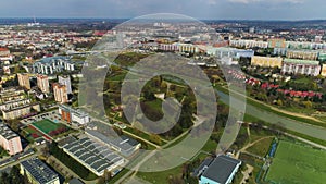 Panorama Park Of Culture Rzeszow Park Kultury Wislok Aerial View Poland