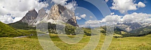 Panorama from Passo Sella