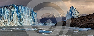 Panorama of the Perito Moreno Glacier