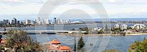 Panorama of Perth City from King's Park